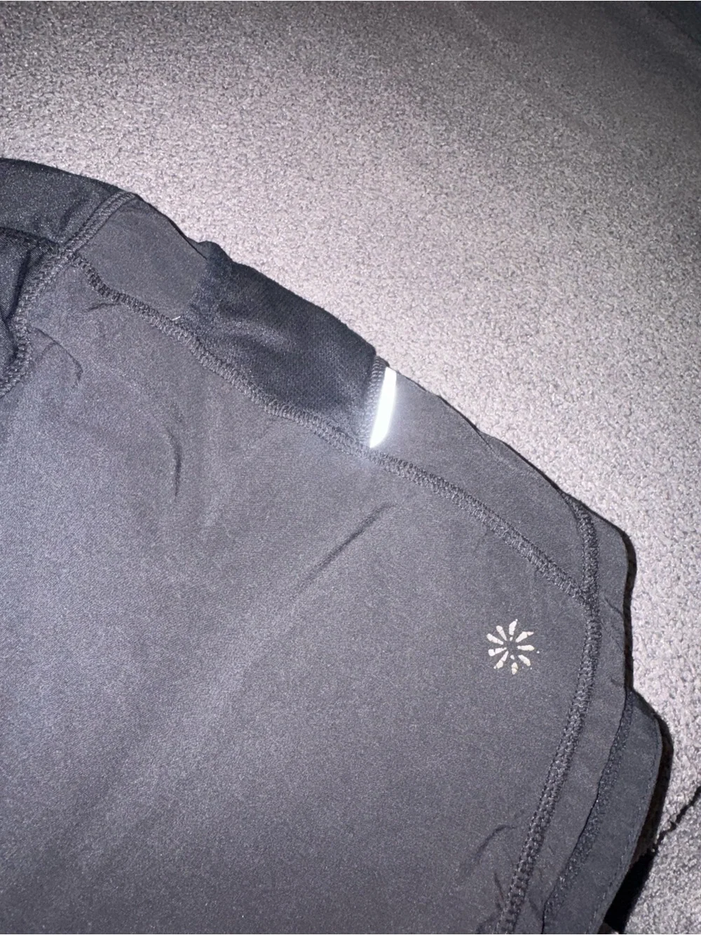 Athleta Black Performance Shorts - Lightweight Activewear